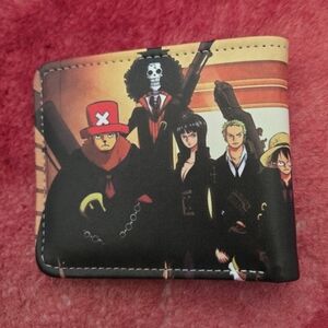 New One Piece Anime Manga Leather Wallet